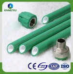 गर्म पानी के लिए पीएन 20 एस 3.2 2.0 एमपीए पीपी-आर पॉलीप्रोपाइलीन पाइप और फिटिंग